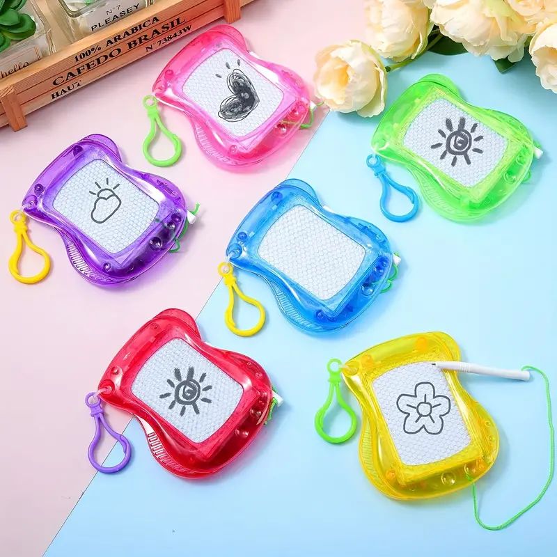 2/4pcs, Mini Magnetic Drawing Board, Doodle Boards For Kids, Backpack Keychain Clip, Drawing Boar... | Temu Affiliate Program
