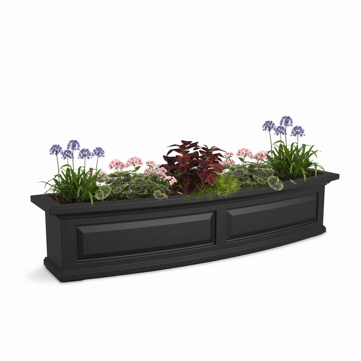 Nantucket Resin Window Box with Water Reservoir | Wayfair North America