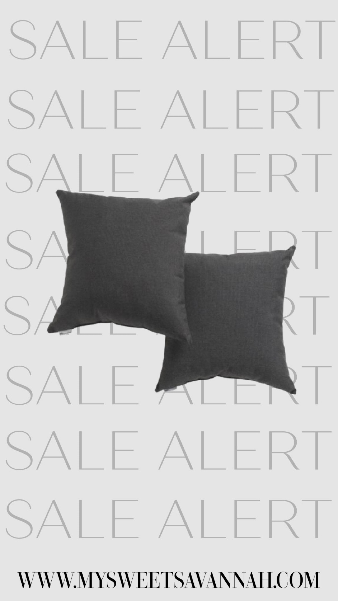 Outdoor black neutral sunbrella pillows! 

#LTKSeasonal #LTKsalealert #LTKhome