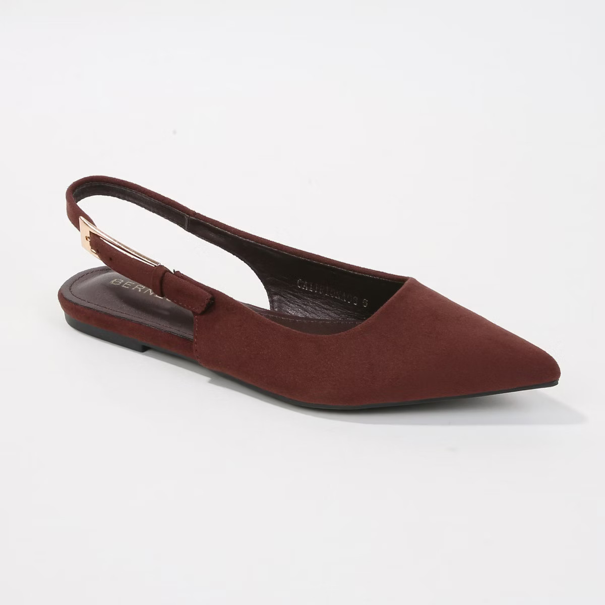 Berness Women's Caitriona Suede Pointed Slingback Flats | Target