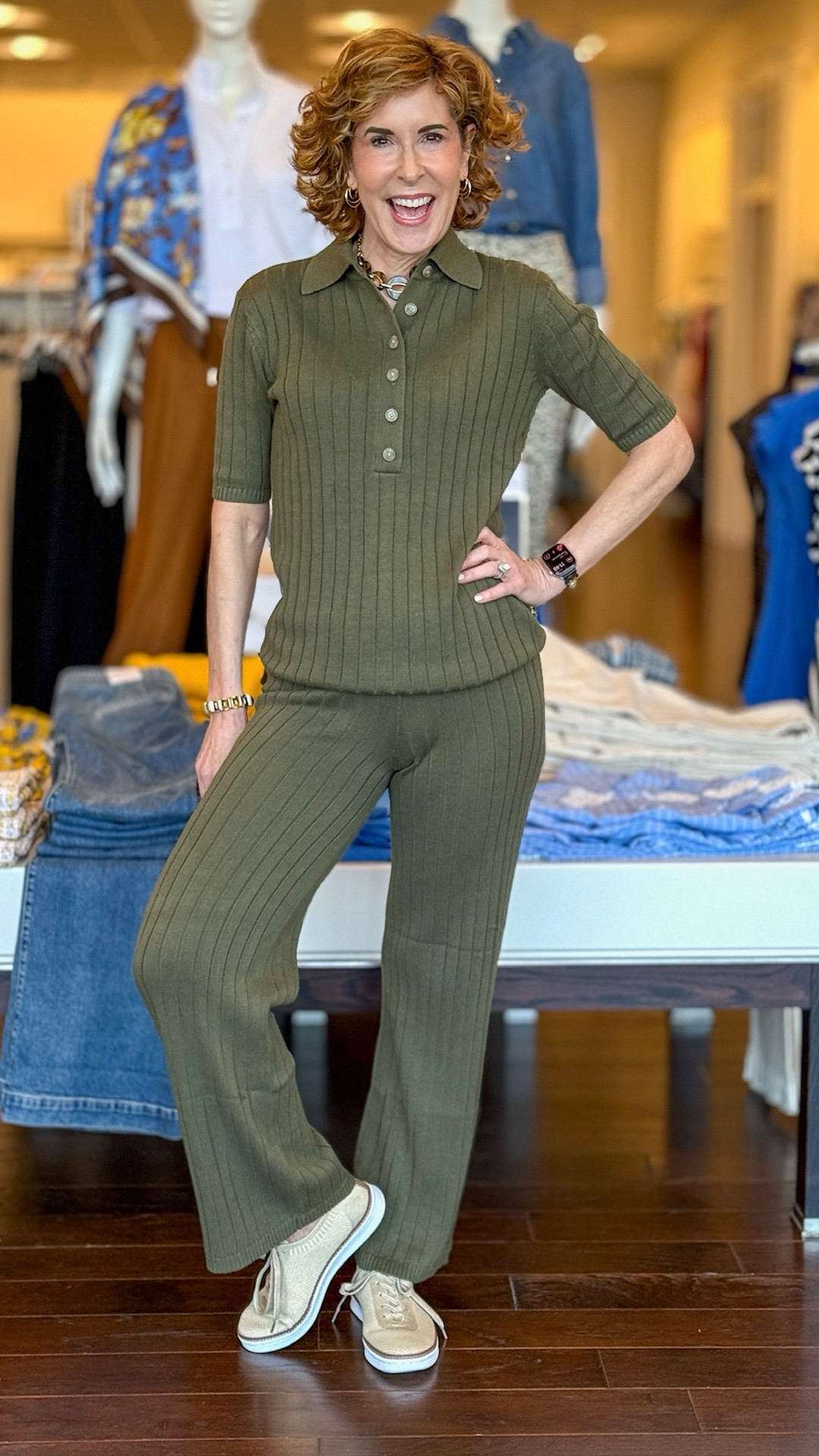 Cozy meets chic! 🤍
This ribbed Johnny collar sweater + straight leg pants set is knit from the softest organic cotton and trust me, you’ll feel as good as you look! Perfect for lounging in style or heading out in comfort!
25% off! 



#LTKStyleTip #LTKTravel