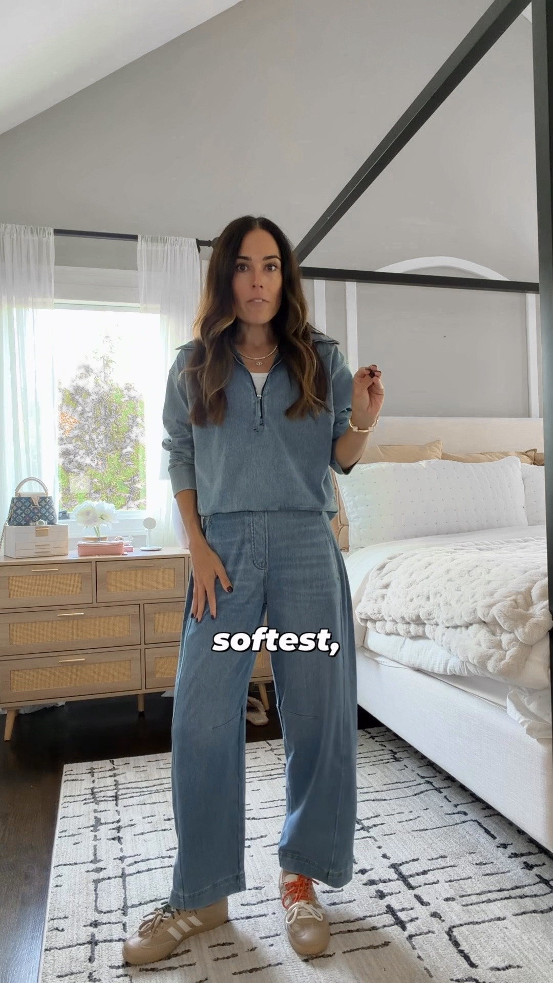 The new SPANX Denim-ish is actually unreal 🤯 Better than denim, better than sweatpants—and SO flattering! Use code MRSCASUALXSPANX for 15% off your first purchase 🤎@spanx #spanxpartner

#LTKOver40 #LTKSeasonal #LTKmomlife