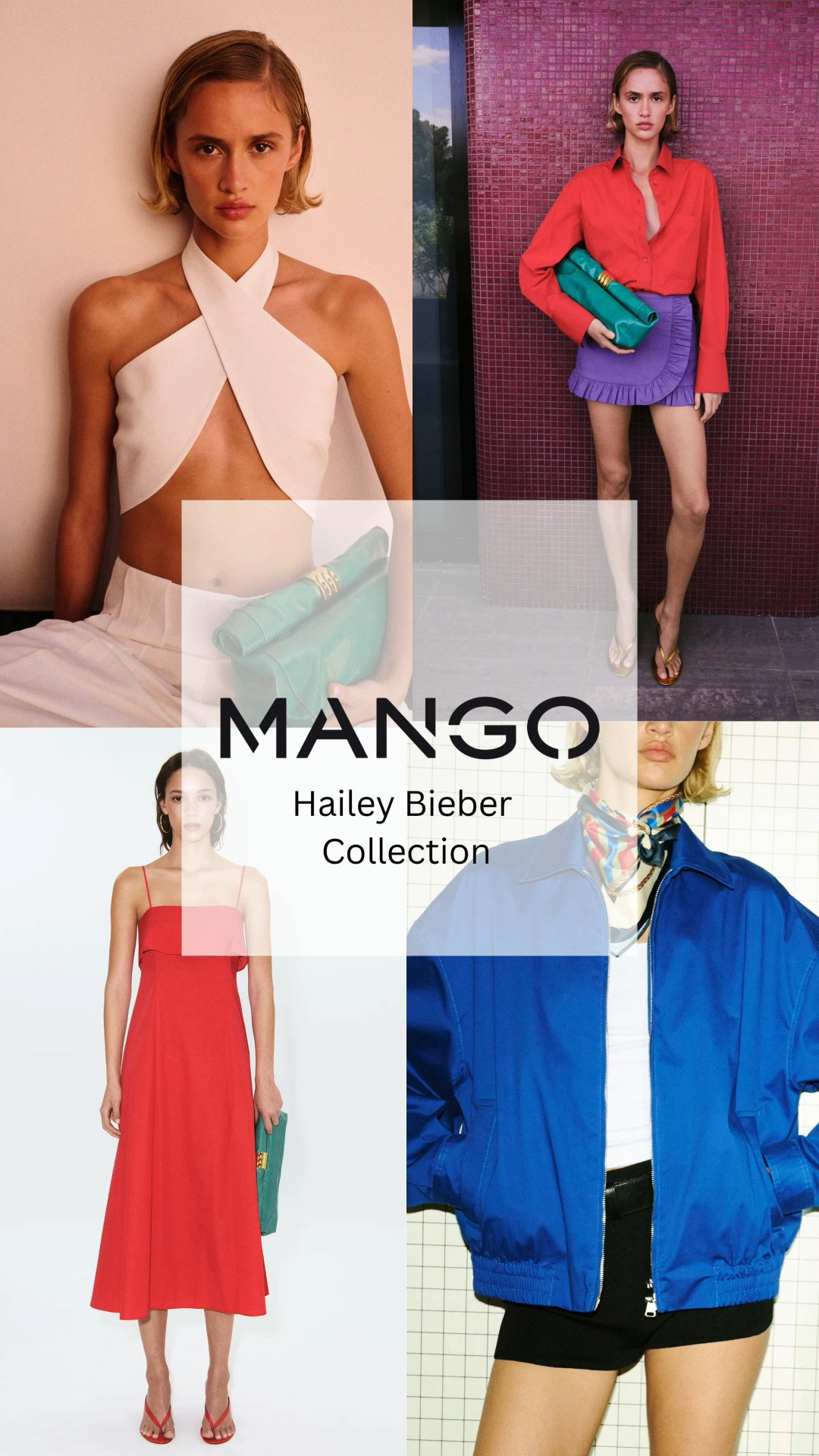 Mango starring Hailey Bieber Collection

#LTKootd