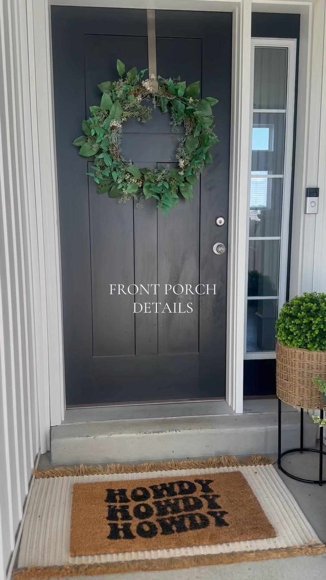 Front porch details 🤠

#LTKU #LTKHome