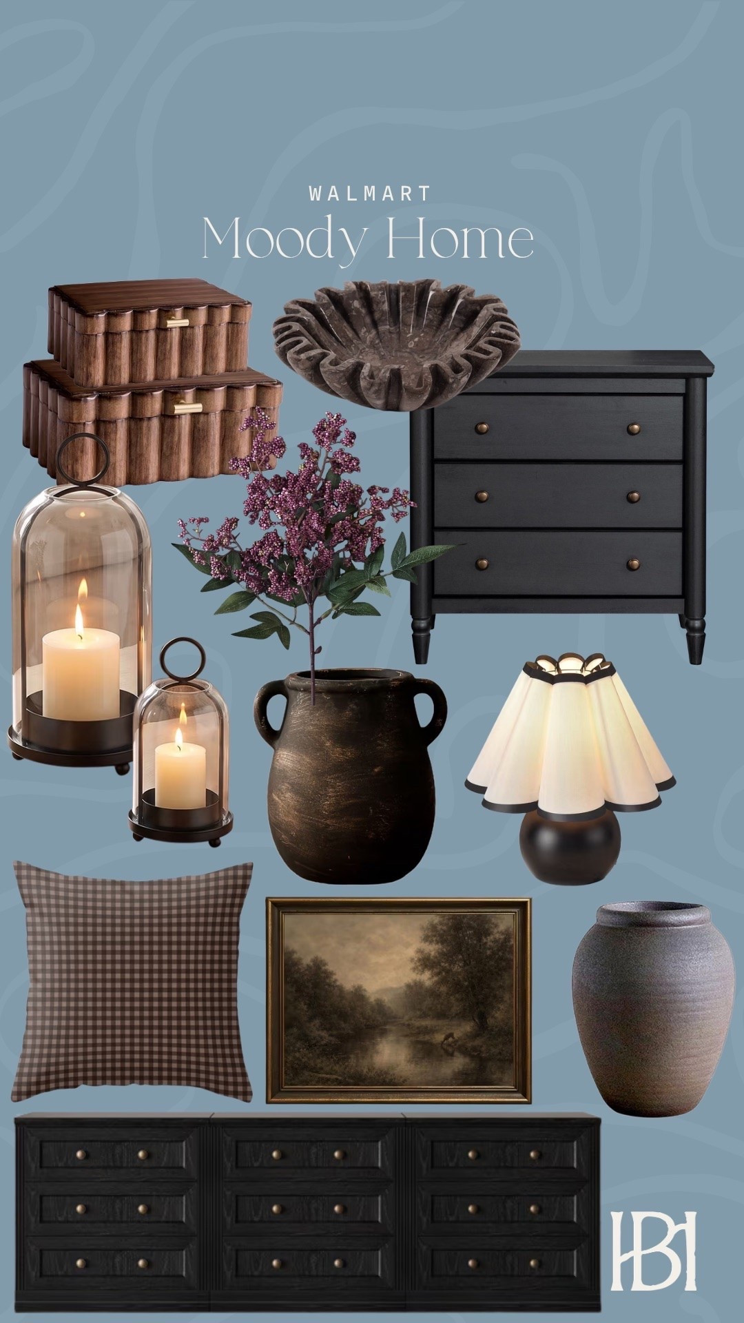 Moody home decor from Walmart 🖤

#LTKHome