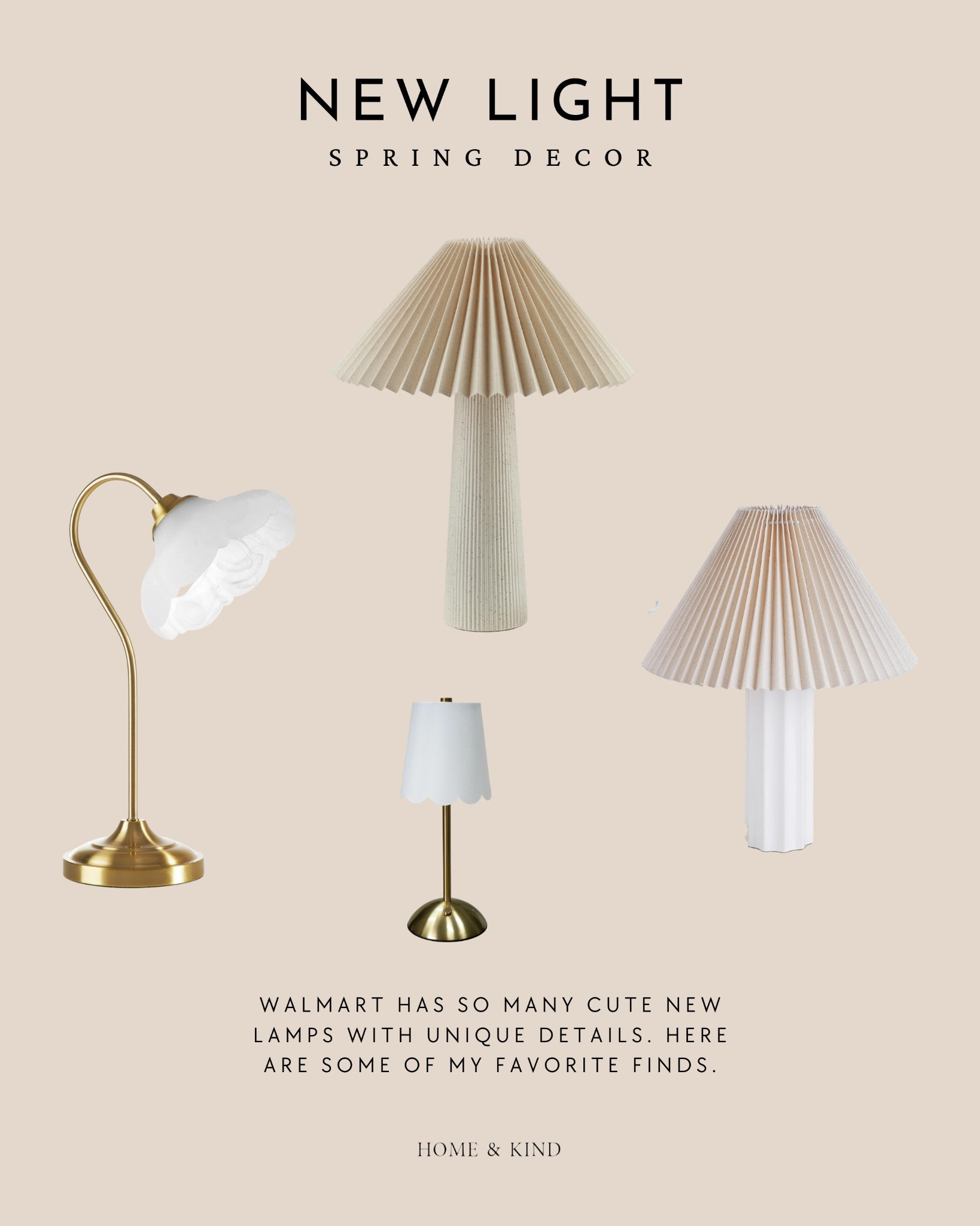Walmart has so many cute new lamps with unique details. Here are some of my favorite finds! 

#LTKSeasonal #LTKFindsUnder50 #LTKHome