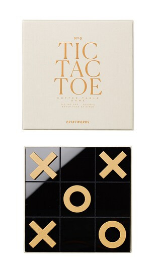 Printworks Classic Tic Tac Toe in Black. | Revolve Clothing (Global)