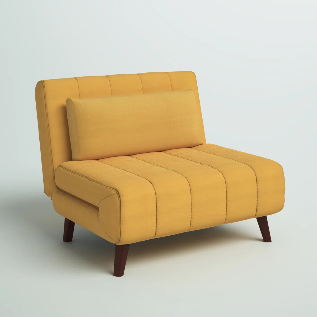 Jazariah Upholstered Pillow Back Convertible Chair | Wayfair North America