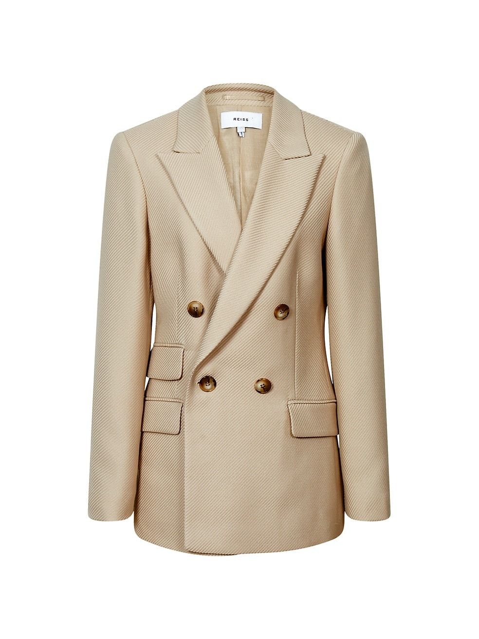 Logan Textured Double-Breasted Jacket | Saks Fifth Avenue