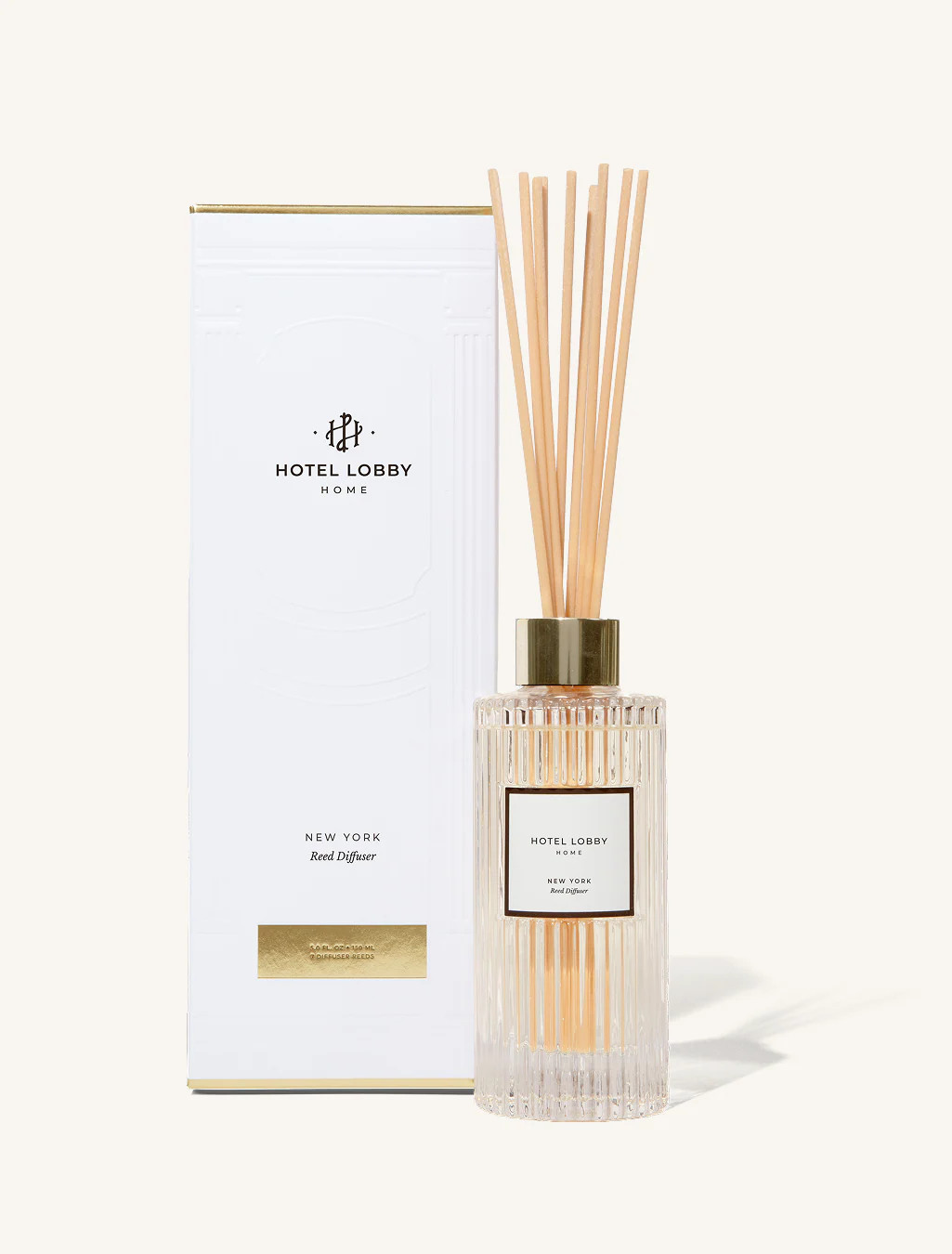New York Reed Diffuser | Hotel Lobby Candle