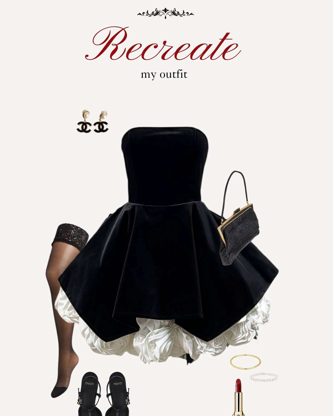 recreate my outfit ✨⭐️ dress is Lune Eclat : i wear a size medium