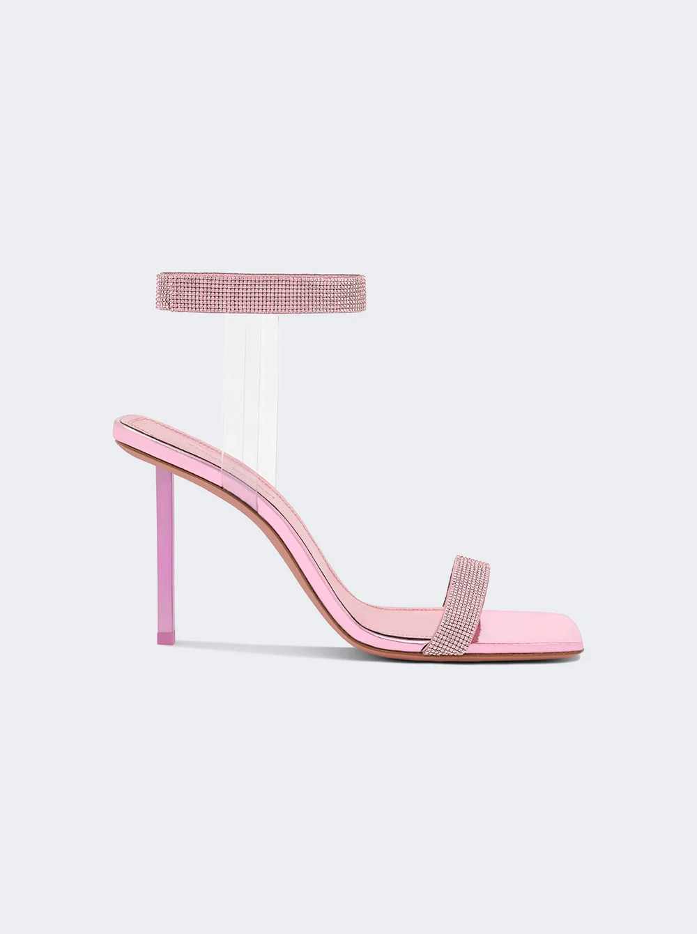 Rih Mirror Sandals Baby Pink | The Webster