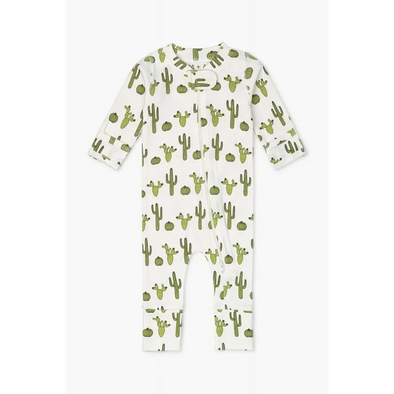M+A by Monica + Andy Organic Cotton Gender Neutral Long Sleeve Baby One-Piece Coverall, Sizes New... | Walmart (US)