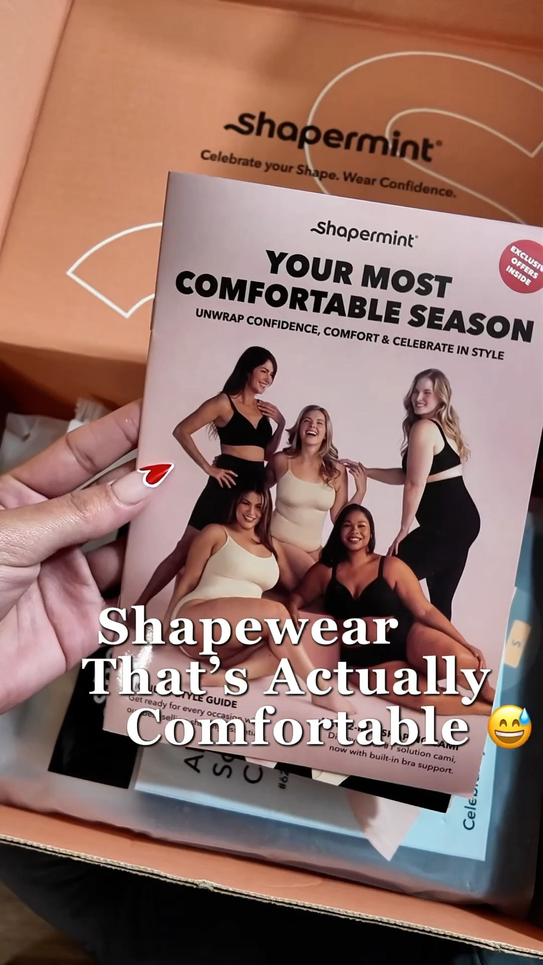 Shapewear that’s actually comfortable? Let’s unbox! 🤗🤗

My first @Shapermint shapewear order just arrived and I had to show you everything! 

In this haul:
– Shapermint shaping cami tank
– High waisted shapewear shorts
– Seamless shaping panties
– Also linking their one-piece shapewear unitard option

The material feels soft, stretchy, and breathable — which is exactly what I look for in everyday shapewear.
Try-on in the next video 🤍
Everything is linked in my LTK.

#Shapermint #ShapewearHaul #ShapermintPartner #LTKPetite #LTKmorningroutine #LTKactive #ComfortableShapewear #LTKMidSize #SeamlessShapewear #TummyControl #WorkOutfitEssentials #LTKCreator #ad

#LTKgrwm #LTKPlusSize #LTKBeauty