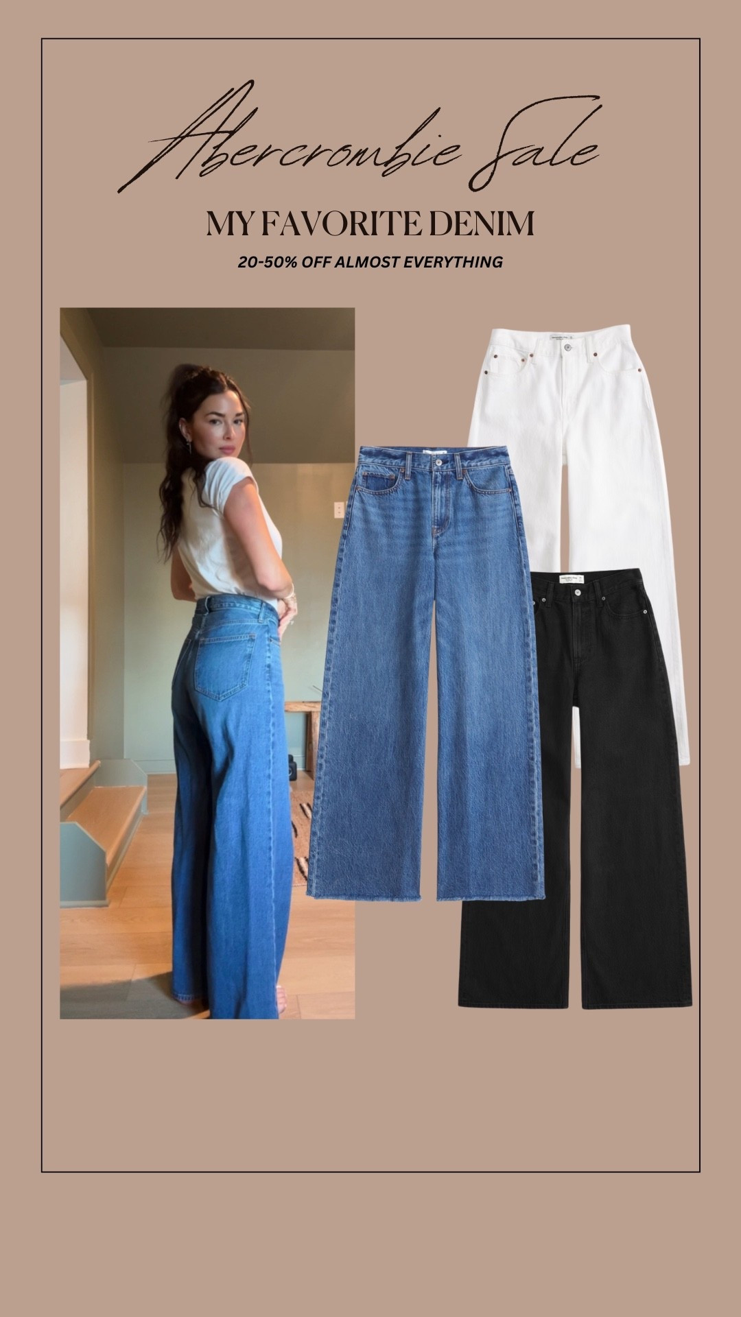 If I were to get one pair of jeans from Abercrombie, it would be specifically these! Truly, the most comfortable and flattering pair I own! If you are 5’7+ I’d recommend the long length! 


#LTKSaleAlert #LTKStyleTip #LTKWorkwear