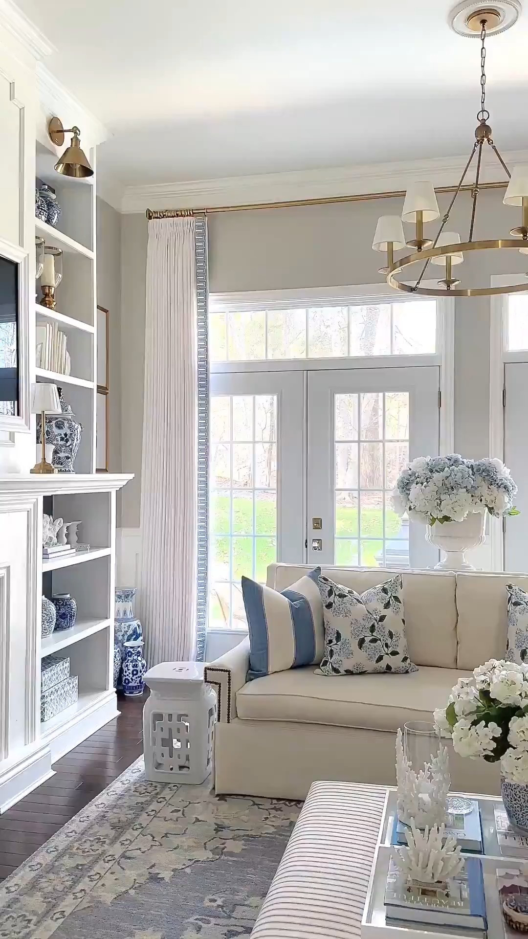 Summer is coming and we have new drapes from @twopagescurtains of course!💙I went with a brighter look in this space to play up all of our blue and white and they are perfection! I love this trim border so much, I chose it for new kitchen shades that are coming soon also!  What I love most about @twopagescurtains is that the options are limitless, from header styles to trim choices, from fabric to colors and everything in between. Get a true, luxe for less custom look in your home! 

GET 15% OFF WITH MY CODE CITRINELIVING!

Here are our details:

Fabric: Liz Linen
Color: Beige White 1908-1
Trim: G51
Header style: Triple pleat
Single panel: 86”W x 121.75”H
Liner: Privacy
Memory Shape: Yes

#LTKSeasonal #LTKHome