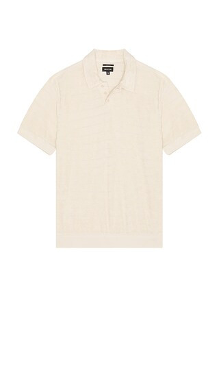 Weekend Terry Cloth Polo in Whitecap | Revolve Clothing (Global)