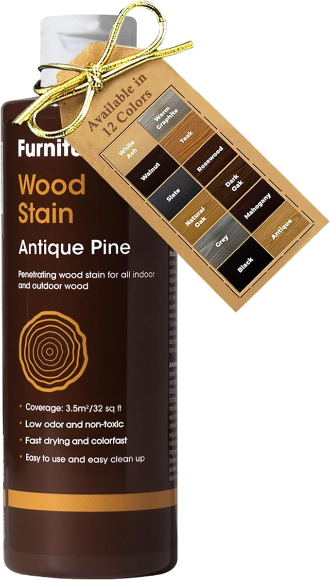 Furniture Clinic Wood Stain | Multiple Finishes | Fast Drying | Indoor and Outdoor Furniture and ... | Amazon (US)