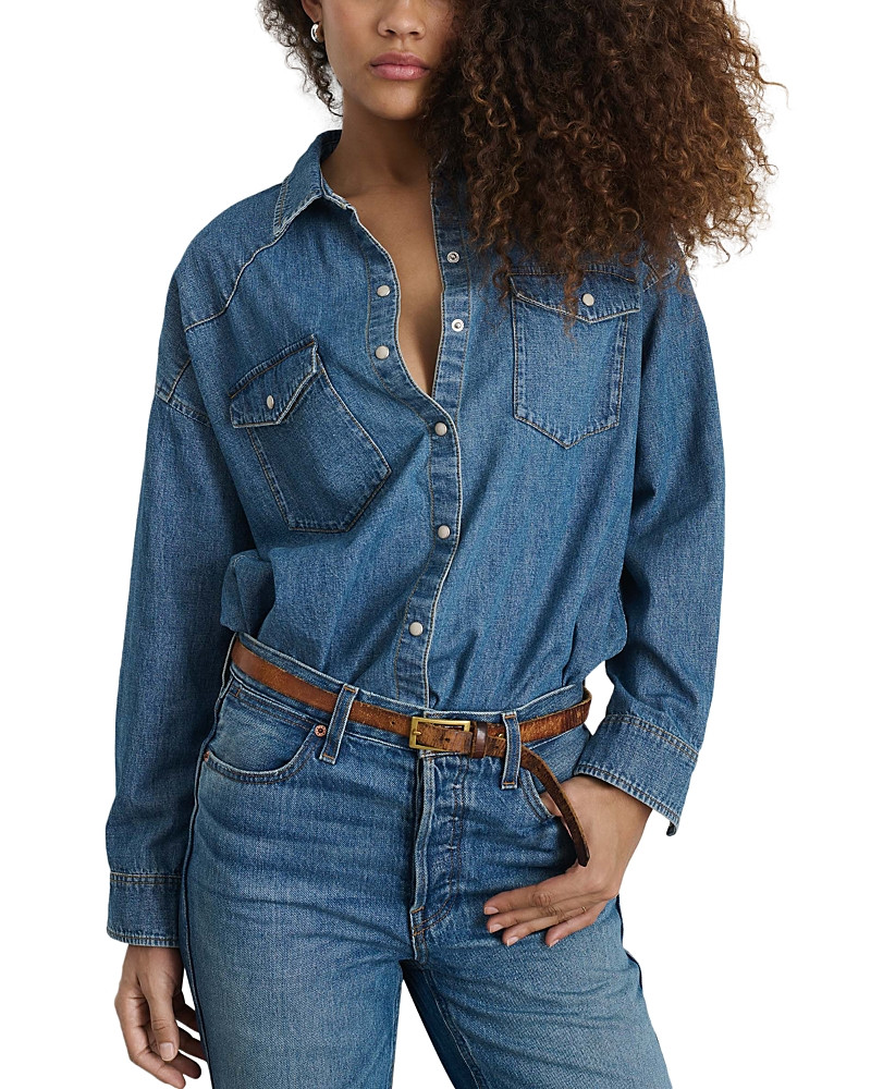 Alex Mill Western Denim Shirt | Bloomingdale's (US)