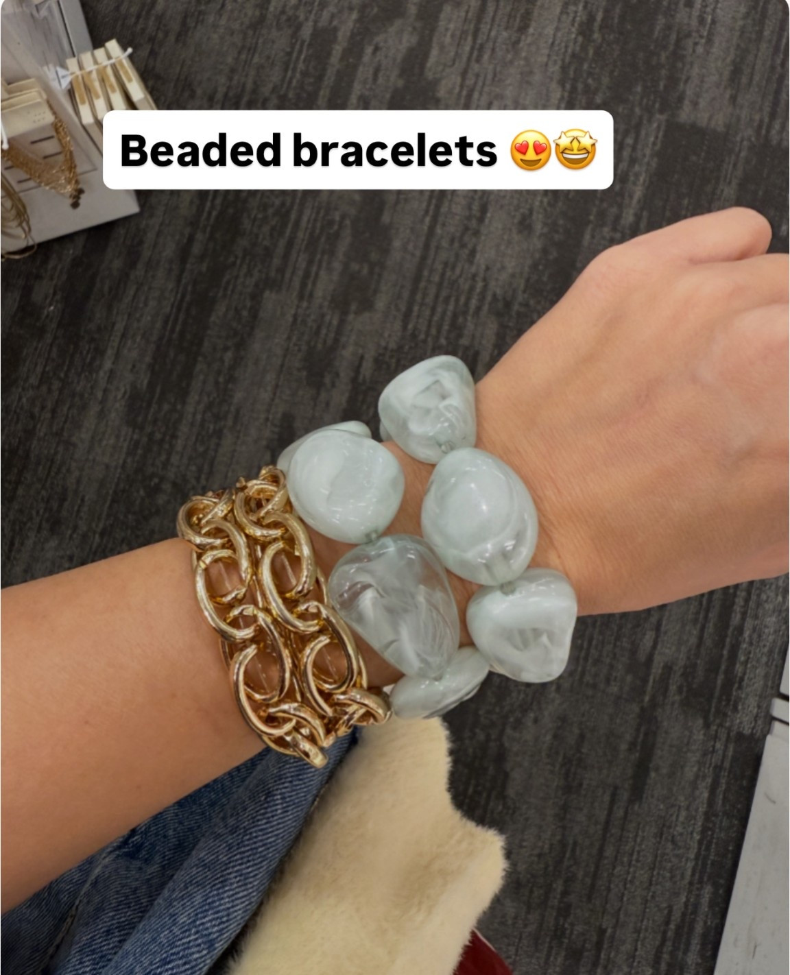 Pretty bracelet stack from target! #jewelry #bracelet #target #targetfinds 

#LTKSaleAlert #LTKootd #LTKmomlife
