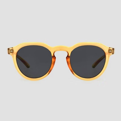 Women's Narrow Geo Sunglasses - Universal Thread™ Yellow | Target