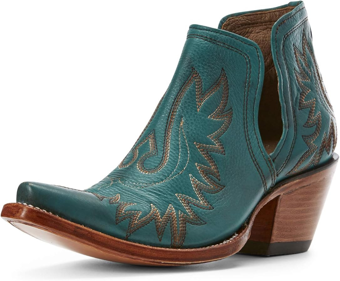 Ariat Women's Dixon Low Heel Western Boot | Amazon (US)