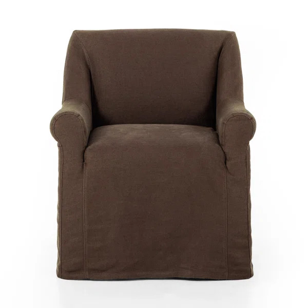 Brendell 20'' H Linen Upholstered Armchair | Wayfair North America