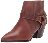 Bella Vita Women's Western Boot, Camel Burnish Leather, 7 Narrow | Amazon (US)