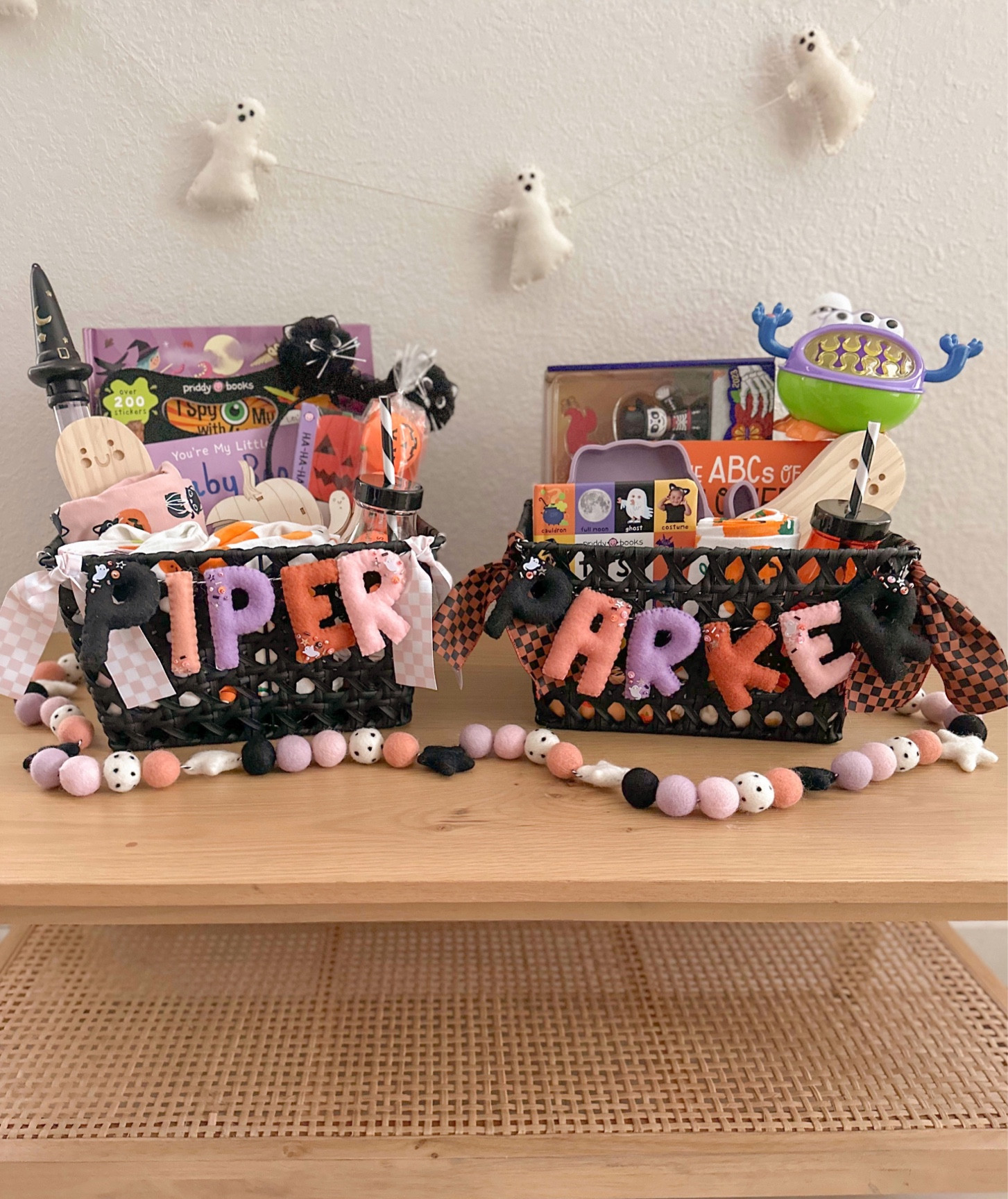Boo baskets 👻🧡 

#LTKSeasonal #LTKHalloween #LTKHoliday