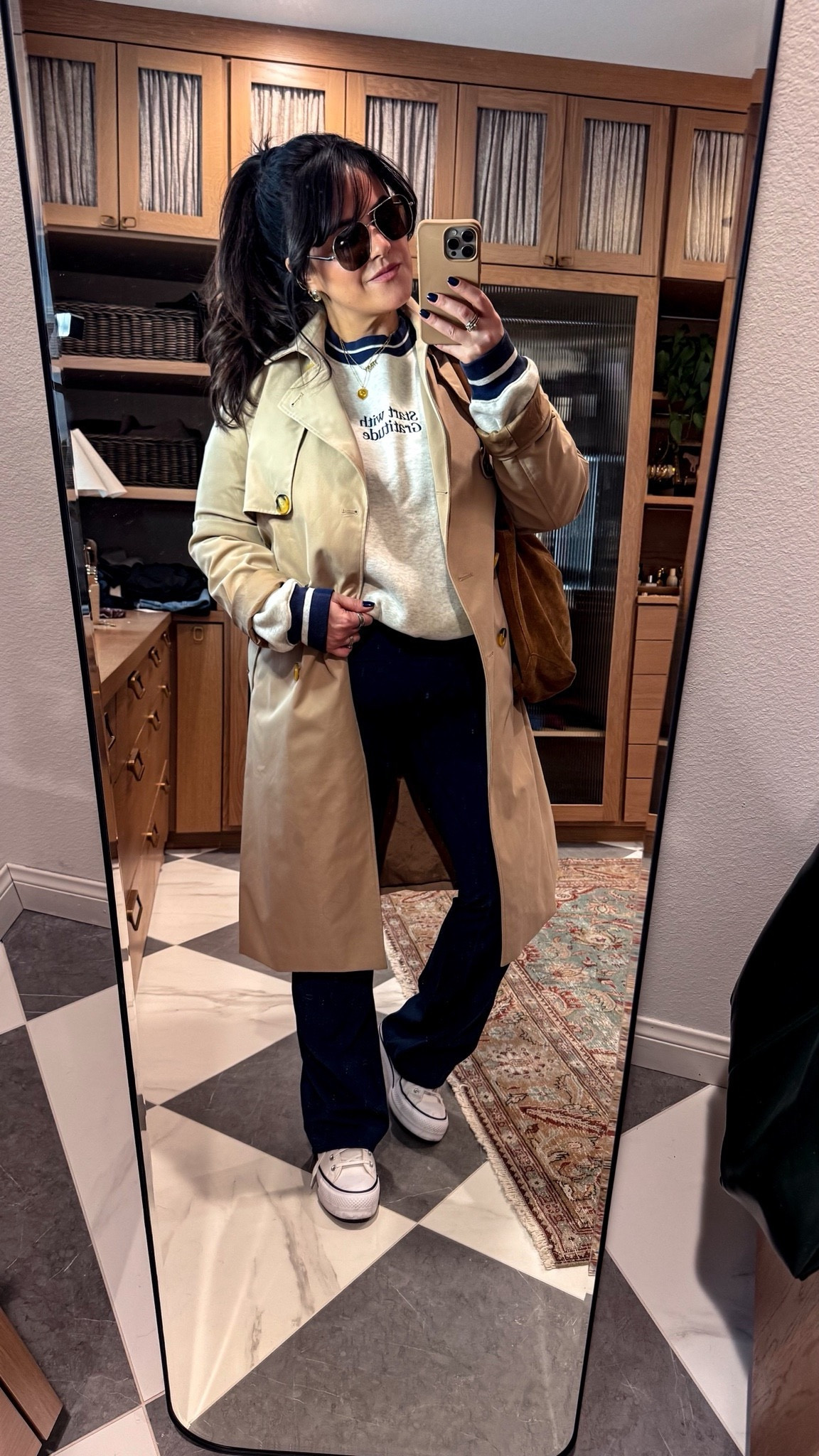 Wearing a size xl in the booty boost leggings and the booty boost flare pant! Smoothing support, lift the booty and no front seam! ✨CODE: TARYNTRULYXSPANX Xl in both sweatshirts @Spanx #SpanxPartner

#LTKSeasonal #LTKStyleTip #LTKMidsize