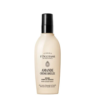 L'Occitane Almond (Amande) Crème Brûlée Hair & Body Mist 100ml | Cult Beauty