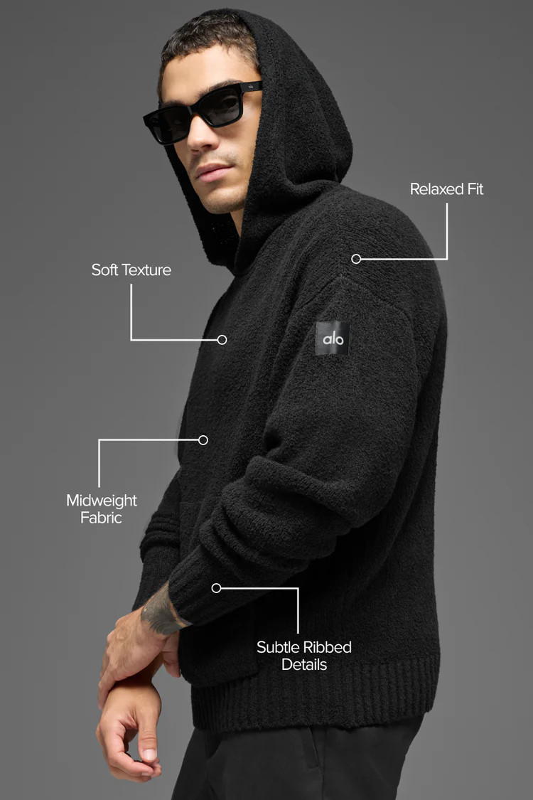 Textured Knit Hoodie | Alo Yoga