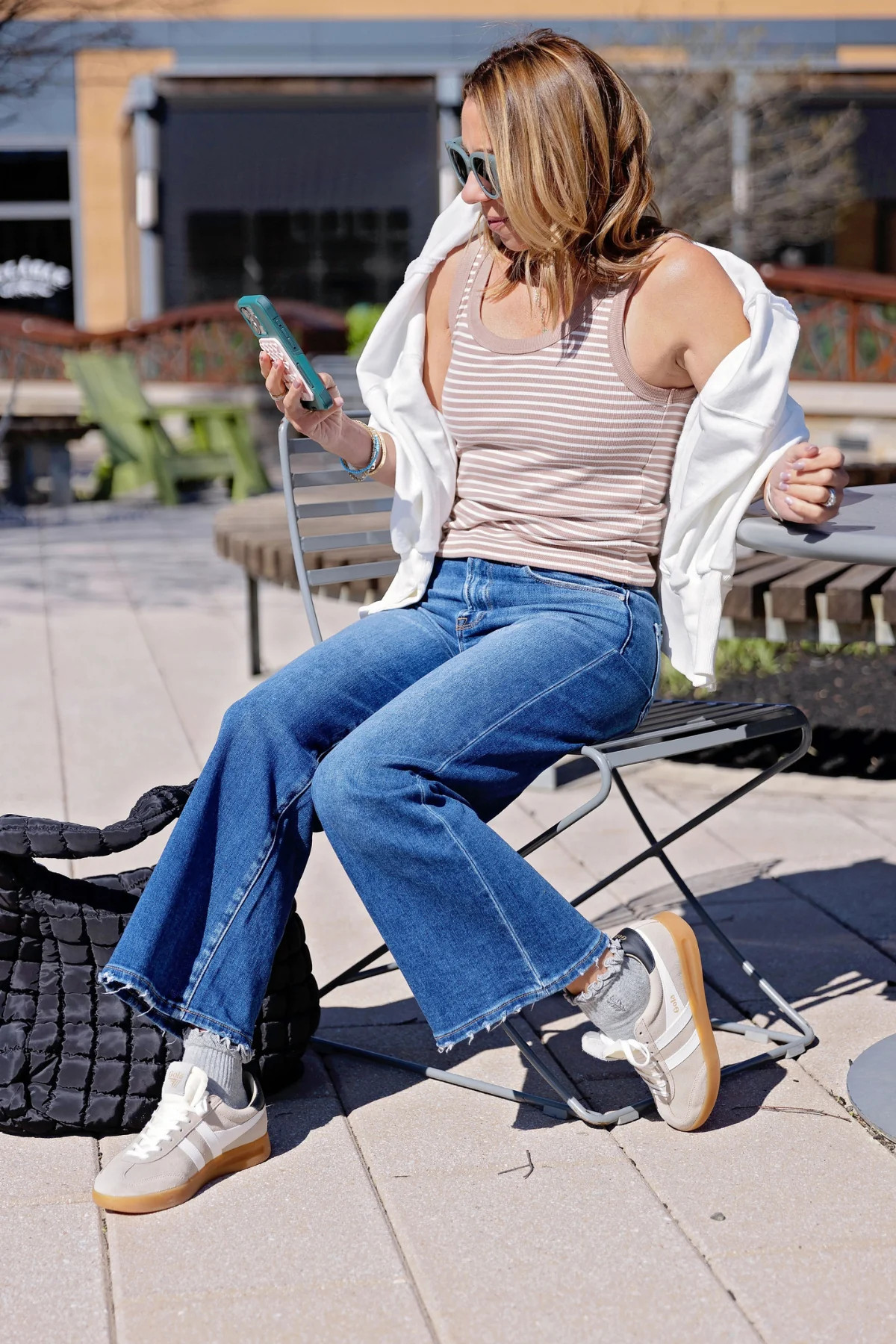 Risen Shea High Rise Wide Crop Jeans | Social Threads