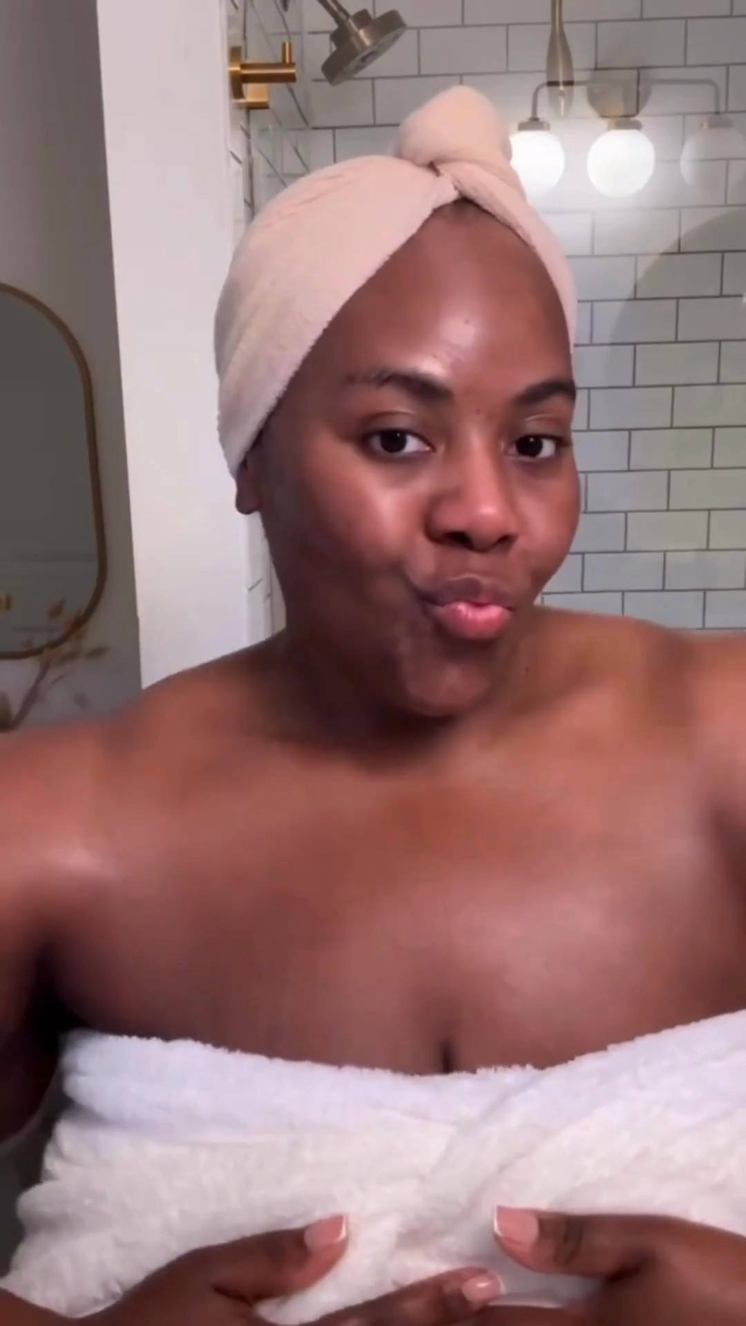 Fresh out the shower and wrapped in my favorite giant towel from Amazon 🛁✨ Linking this cozy must-have and more bathroom essentials I use on repeat!

#LTKPlusSize #LTKFindsUnder50 #LTKHome