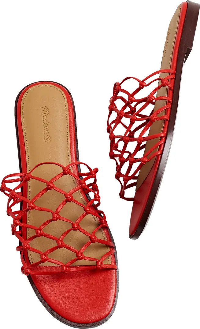 Taryn Knotted Slide Sandal (Women) | Nordstrom