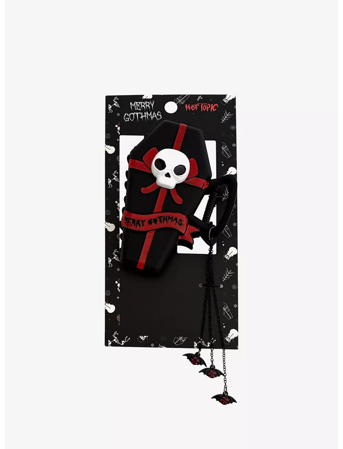 Gothmas Skull Coffin Gift Claw Hair Clip | Hot Topic