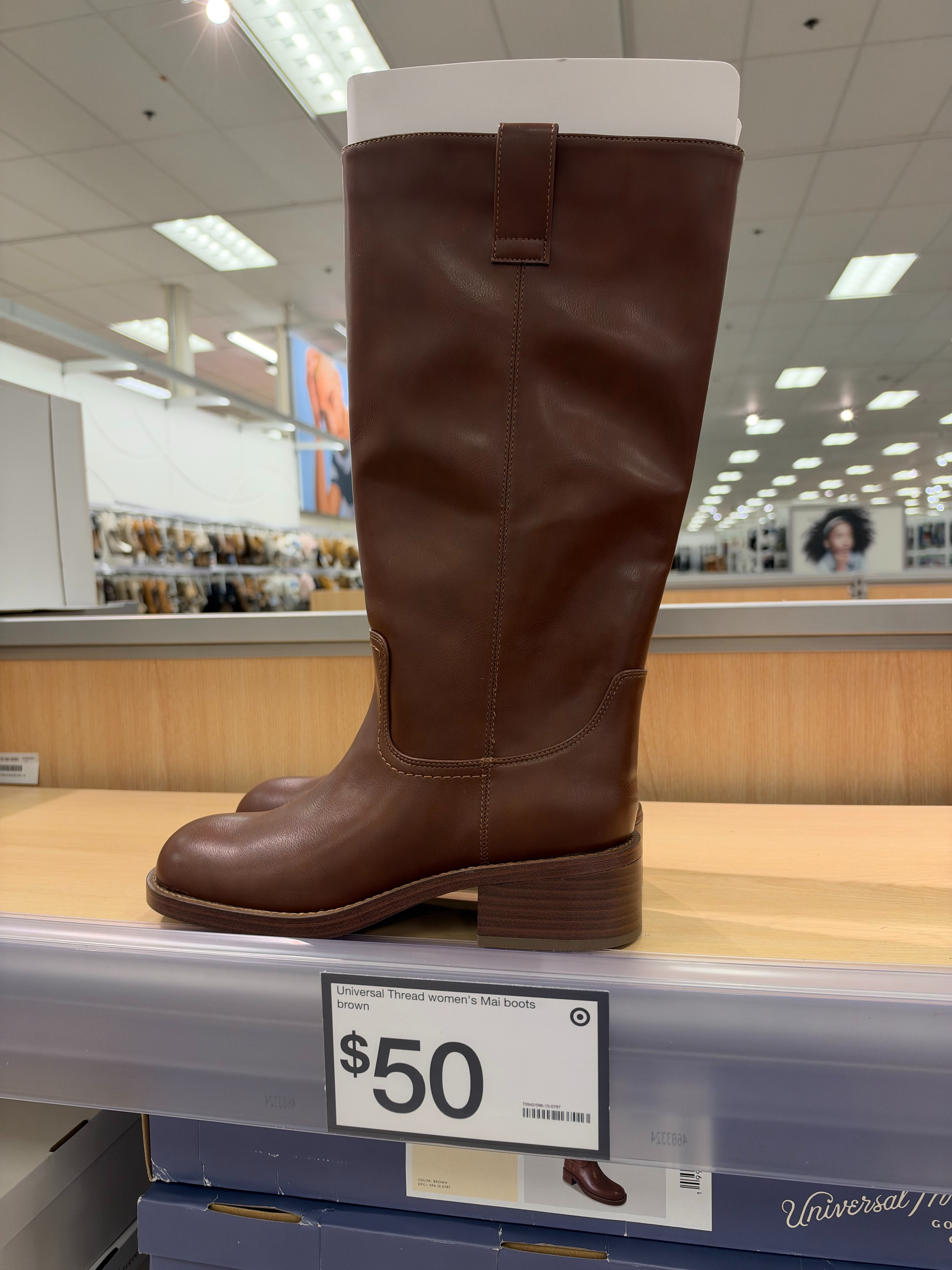These chocolate brown Target boots look SO expensive. 🤎 The rich brown color and classic silhouette are perfect for fall. 

 #LTKgrwm #LTKootd #LTKSeasonal
