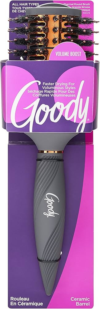 Goody Large Thermal Round Brush - For All Hair Types - Faster Drying for Voluminous Styles with L... | Amazon (US)