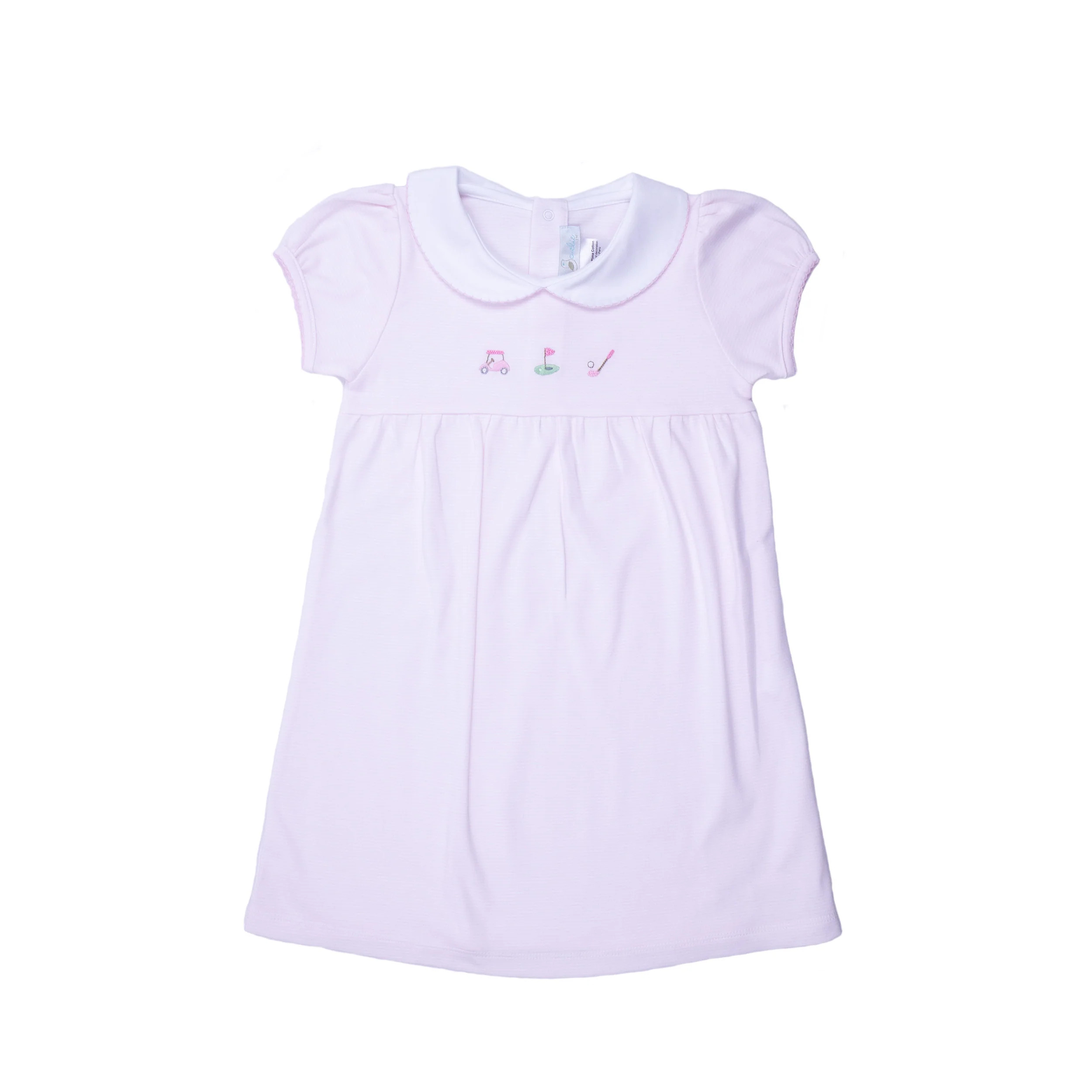 Golf Round Collar Pima Dress - Cuclie | Cuclie Baby