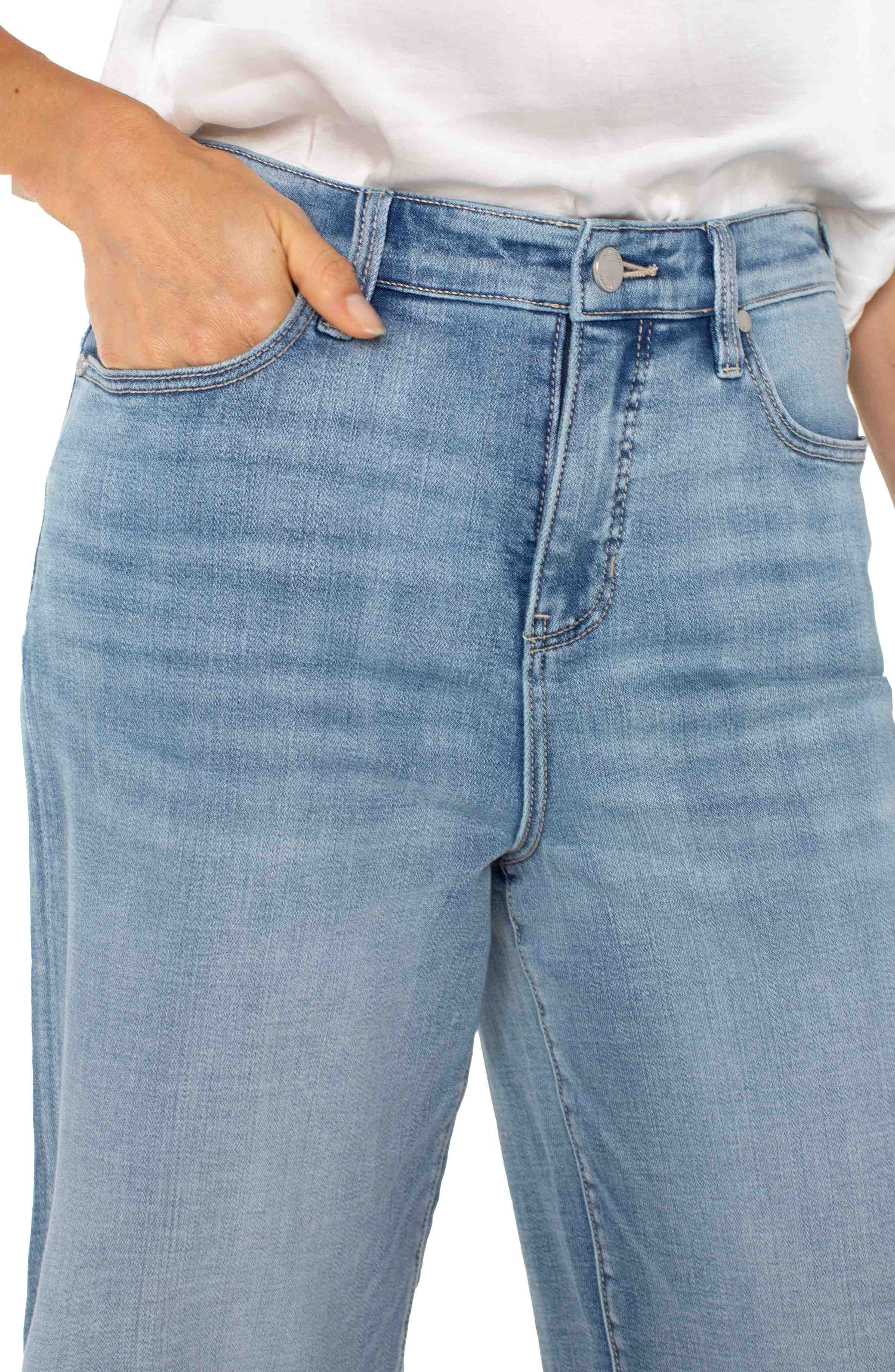 STRIDE HI-RISE WITH CUT HEM | Liverpool Jeans