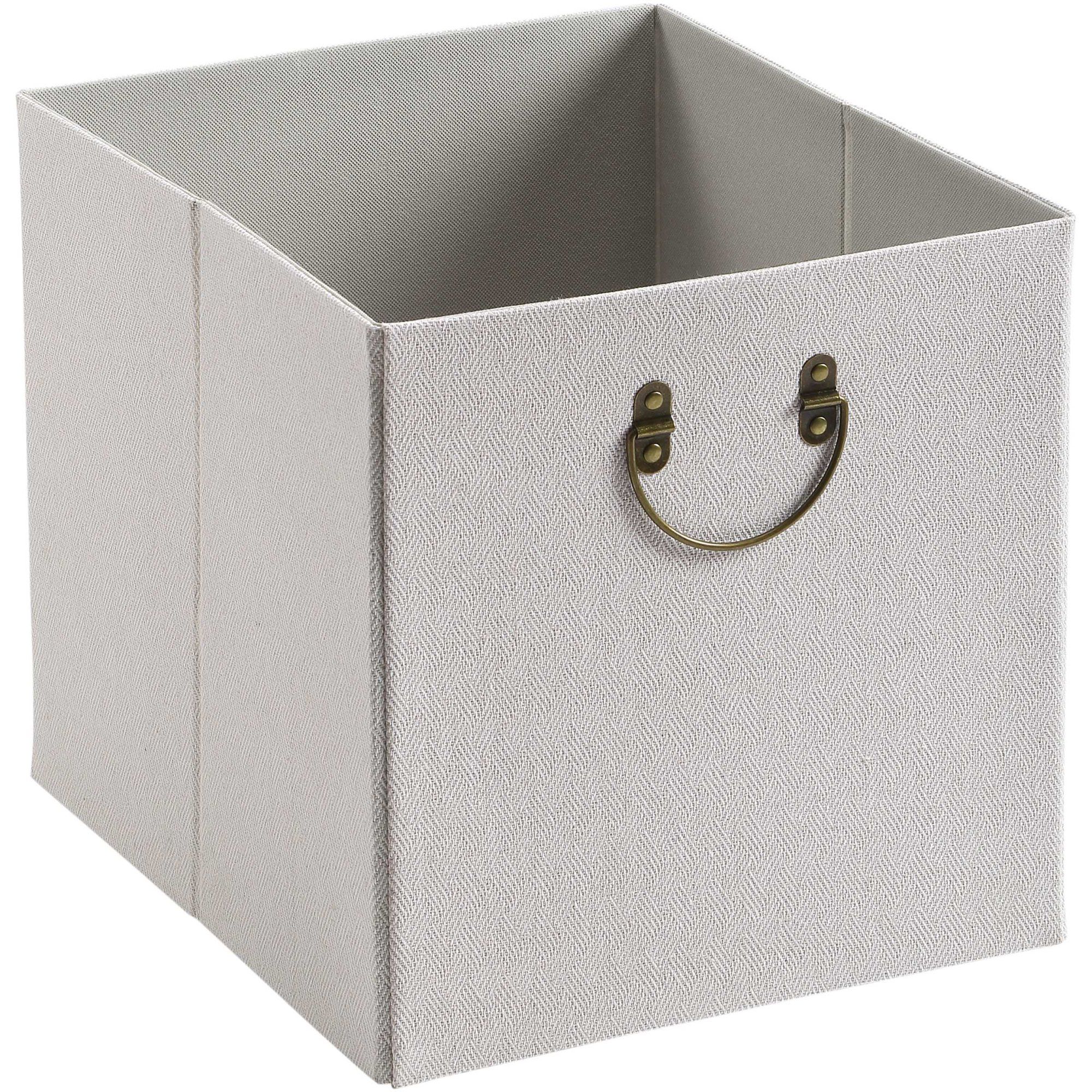 Better Homes & GardensFabric Cube Storage Bin (12.75" x 12.75") - Cross Hatch | Walmart (US)