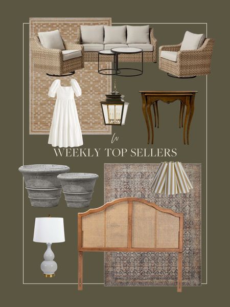 This week’s top sellers! A combination of traditional finds, vintage favorites, and summer fashion staples all of which I love! 

#LTKHome #LTKStyleTip