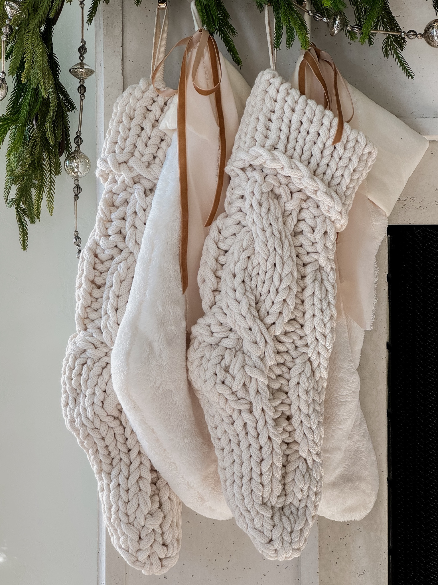 Neutral stocking combo from Pottery Barn!

#LTKhome #LTKHoliday #LTKfindsunder50