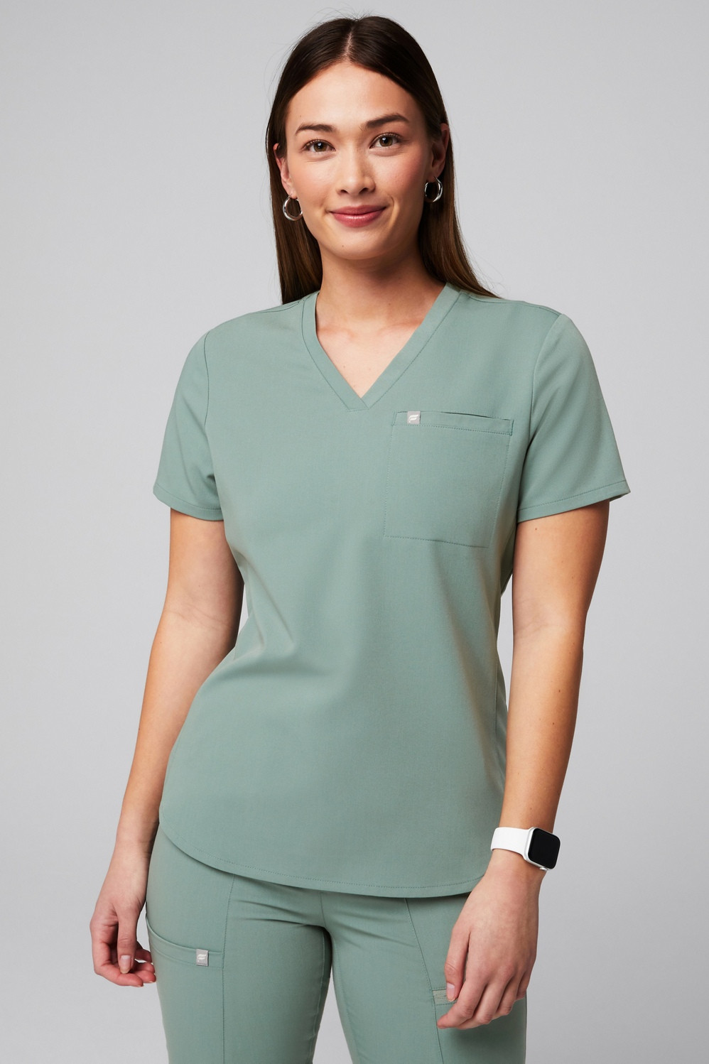 Vital 1-Pocket Scrub Top | Fabletics - North America