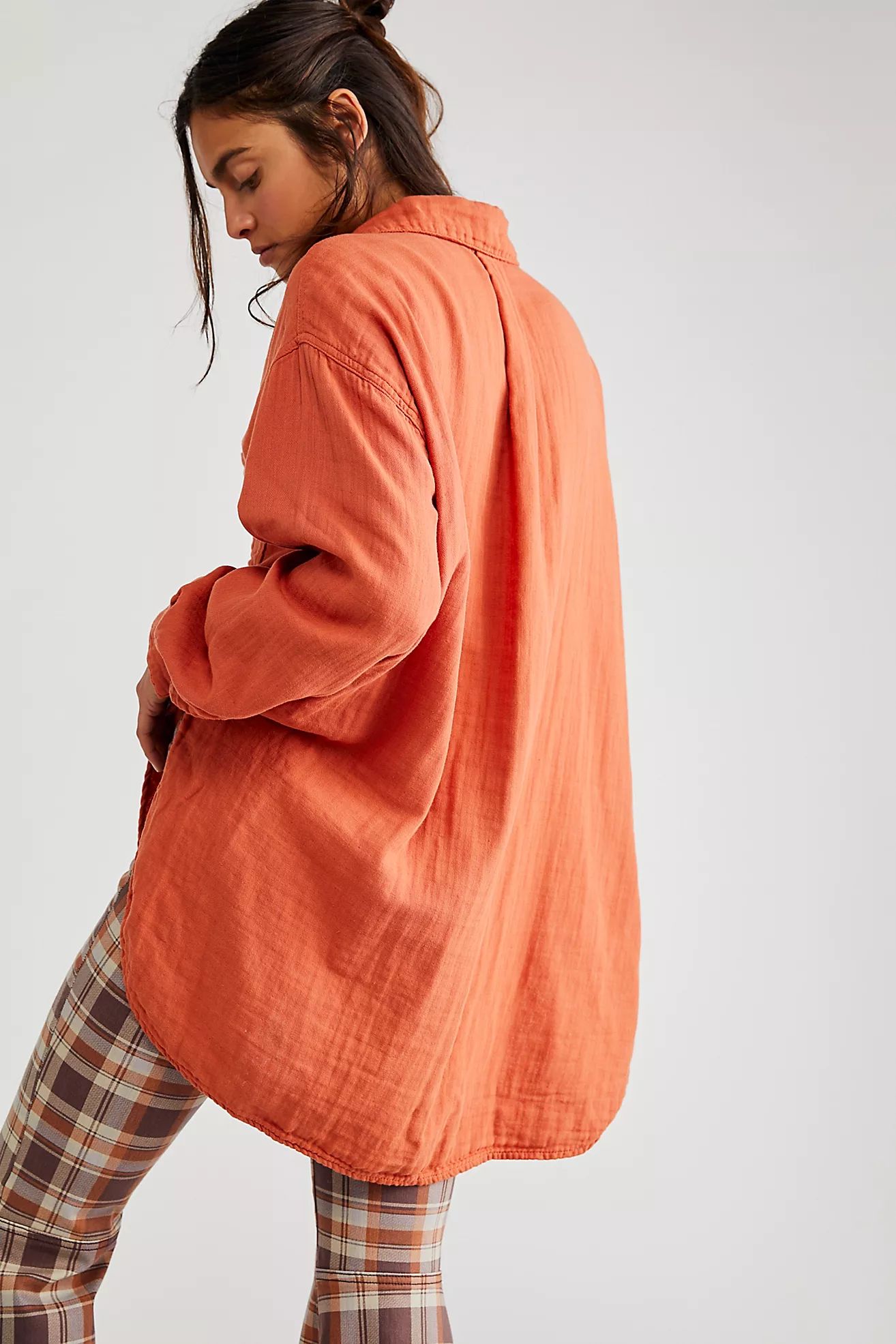 CP Shades Marella Double Cloth Buttondown Shirt | Free People (Global - UK&FR Excluded)