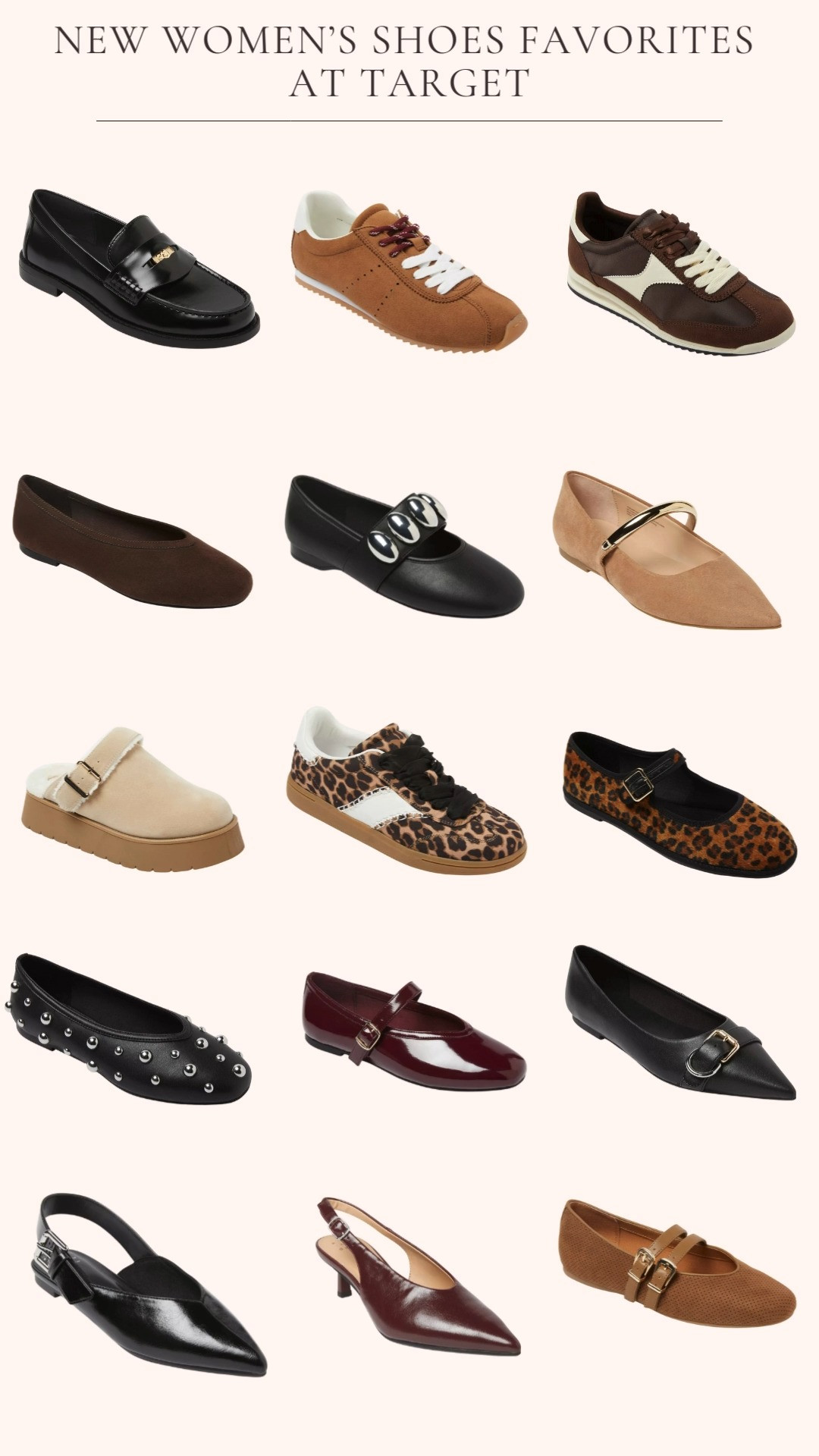  

 The fall Womens shoes at Target are cute! I want these brown sneakers and these penny loafers. 

Back to School. Teacher outfit. Ballet Flats. Fall shoes. Autumn shoes  

#LTKShoeCrush #LTKFindsUnder50