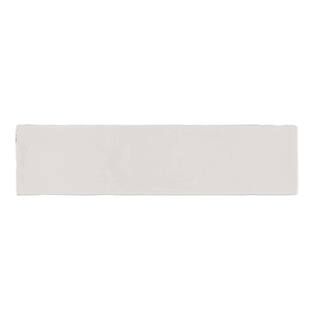 Jeffrey Court Cotton Blossom White 2.5 in. x 9.75 in. Glossy Textured Ceramic Wall Tile (5.38 sq.... | The Home Depot