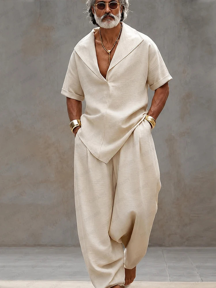 Casual Minimalist Loose Fit Matching Set | Coofandy (Global)