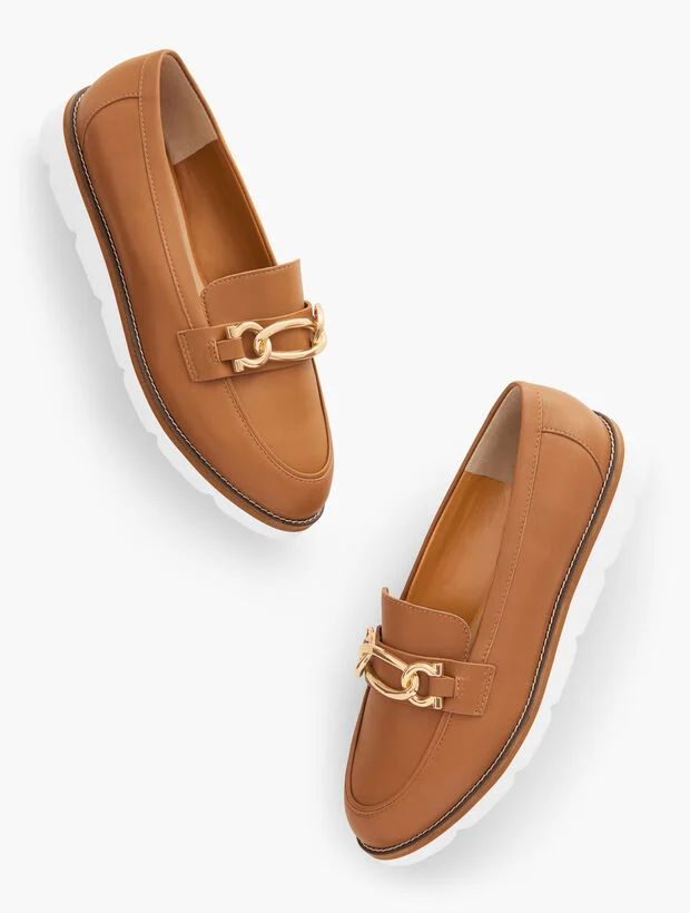 Liz Chain Nappa Loafers | Talbots