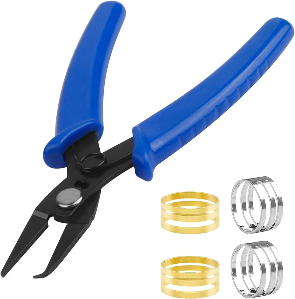 Jump Ring Opener Finger Tool with Split Ring Pliers, Jump Ring Pliers & Jump Ring Tool for Jewelr... | Amazon (US)